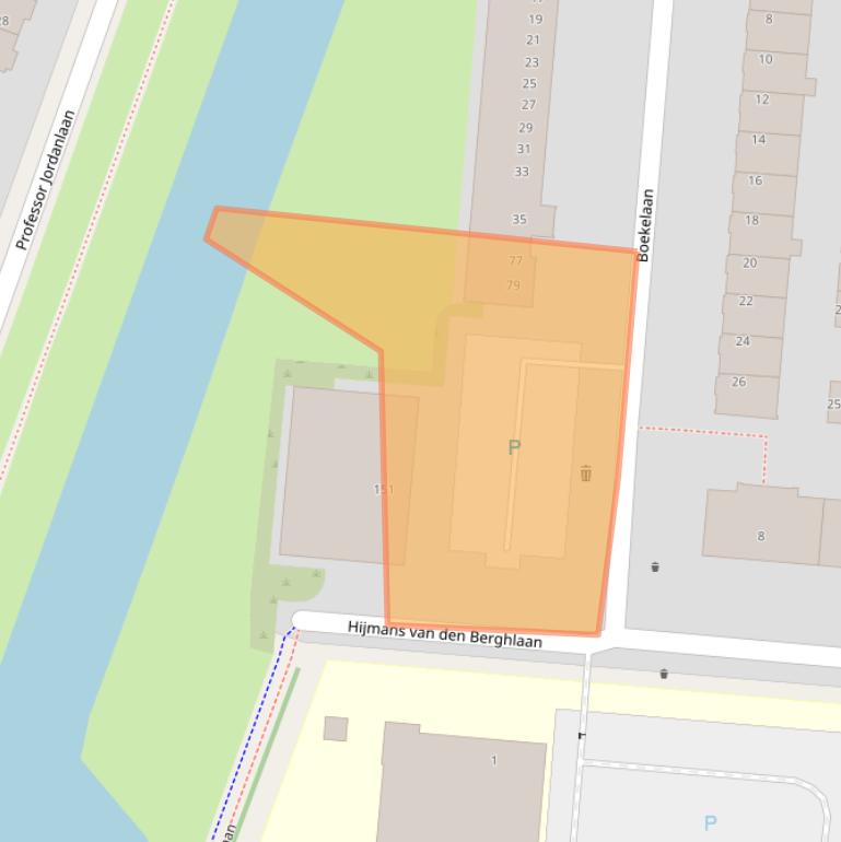 Kaart van postcodegebied 3571XB.