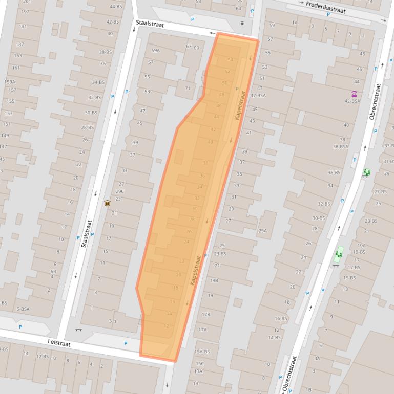 Kaart van postcodegebied 3572CM.