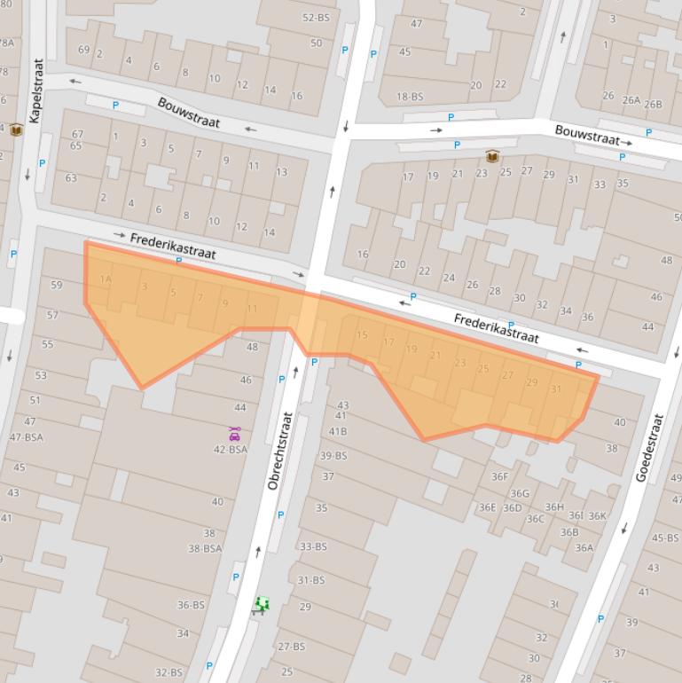 Kaart van postcodegebied 3572CR.