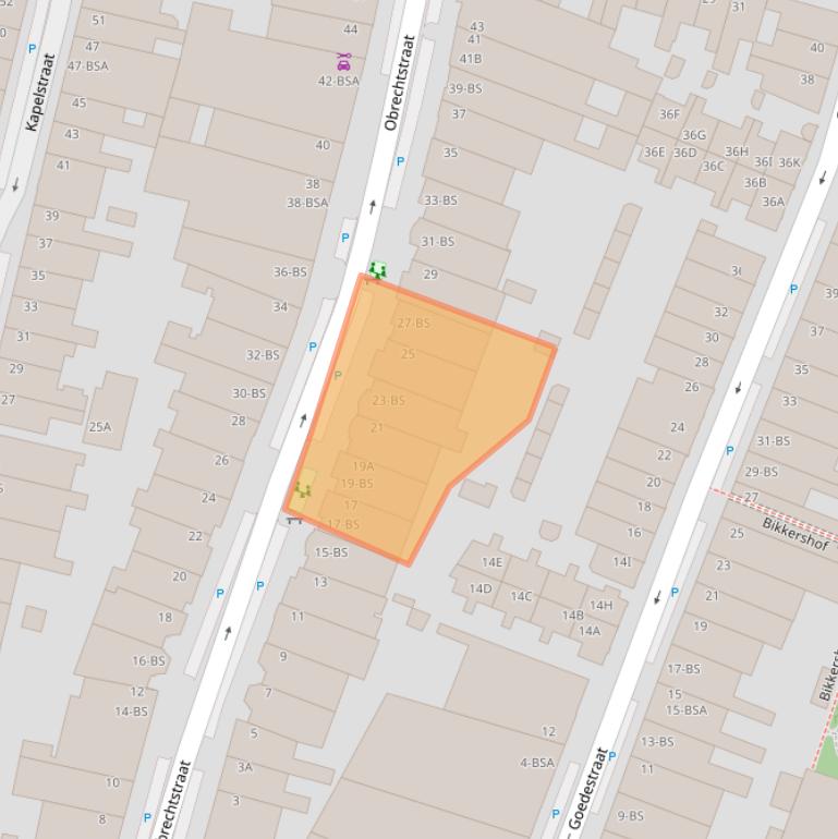 Kaart van postcodegebied 3572EB.