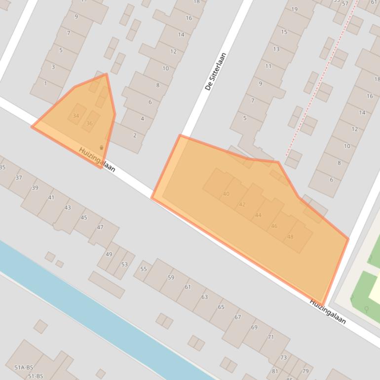 Kaart van postcodegebied 3572LN.