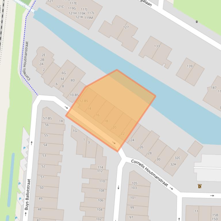 Kaart van postcodegebied 3572LW.