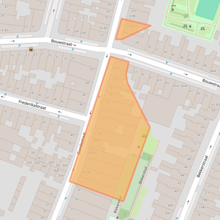 Kaart van postcodegebied 3572RN.