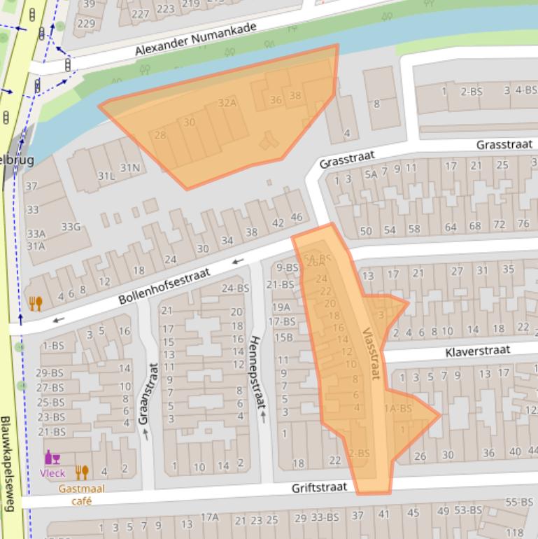 Kaart van postcodegebied 3572TT.