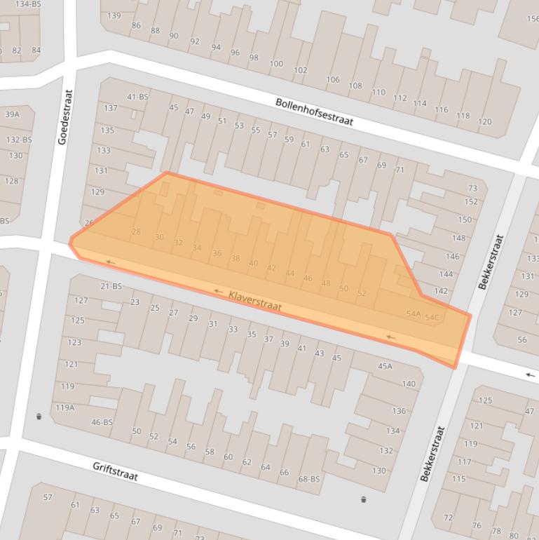 Kaart van postcodegebied 3572VE.