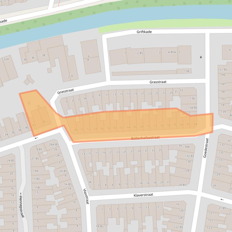 Kaart van postcodegebied 3572VP.
