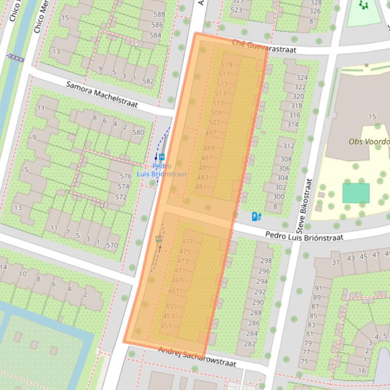Kaart van postcodegebied 3573AR.