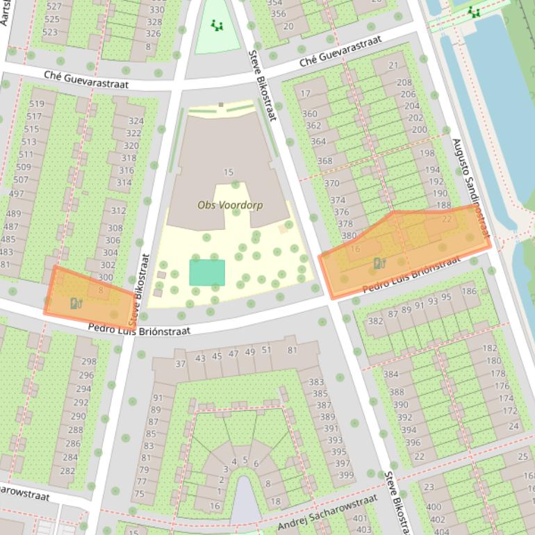 Kaart van postcodegebied 3573BL.