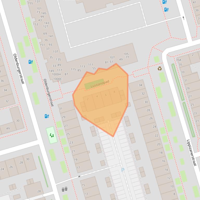 Kaart van postcodegebied 3573SM.