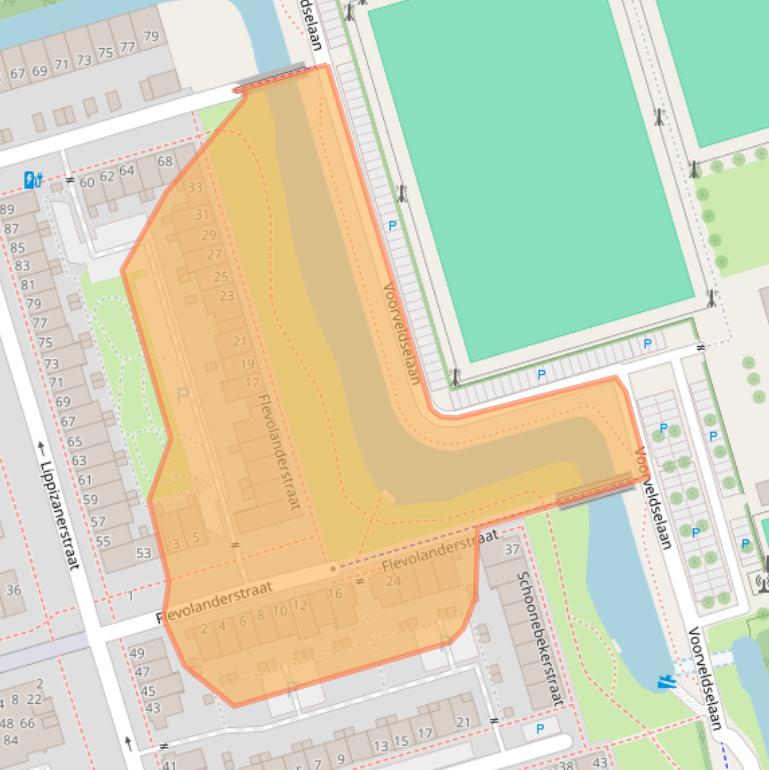 Kaart van postcodegebied 3573ST.