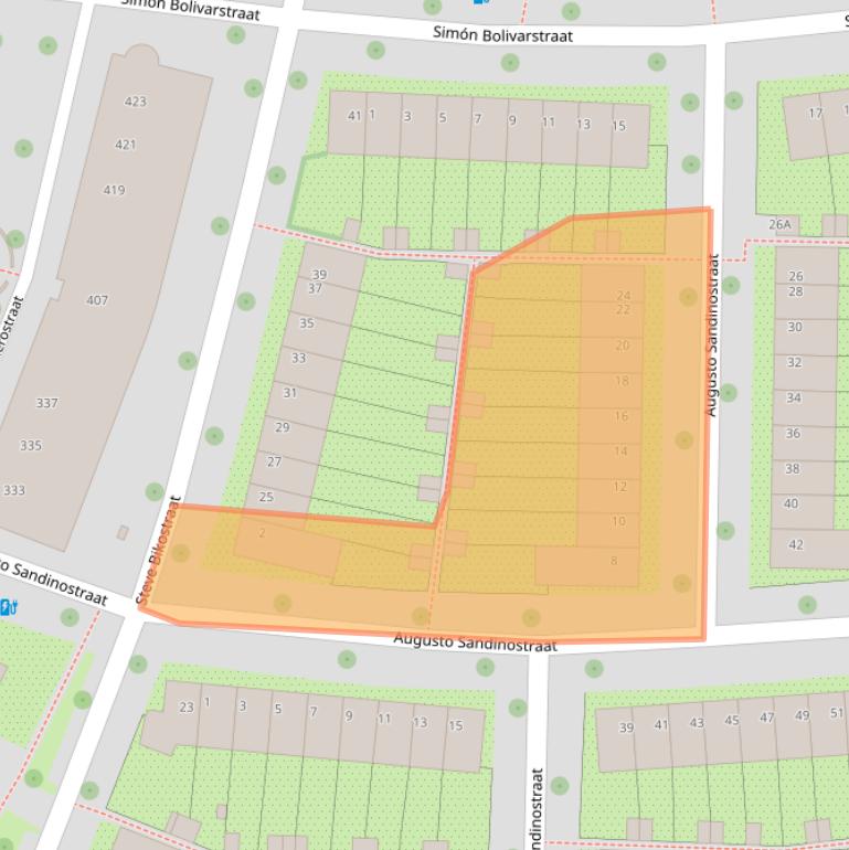 Kaart van postcodegebied 3573ZC.