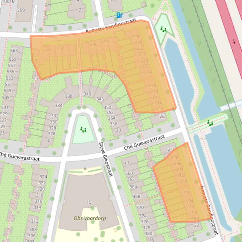 Kaart van postcodegebied 3573ZH.