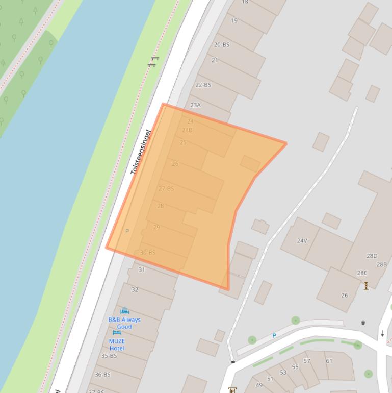 Kaart van postcodegebied 3582AG.