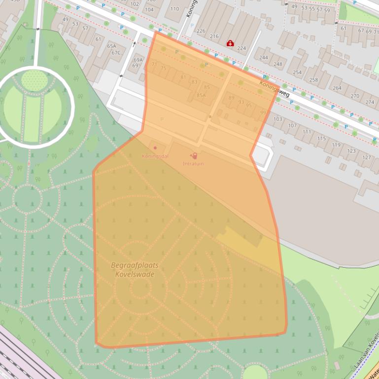 Kaart van postcodegebied 3582GC.