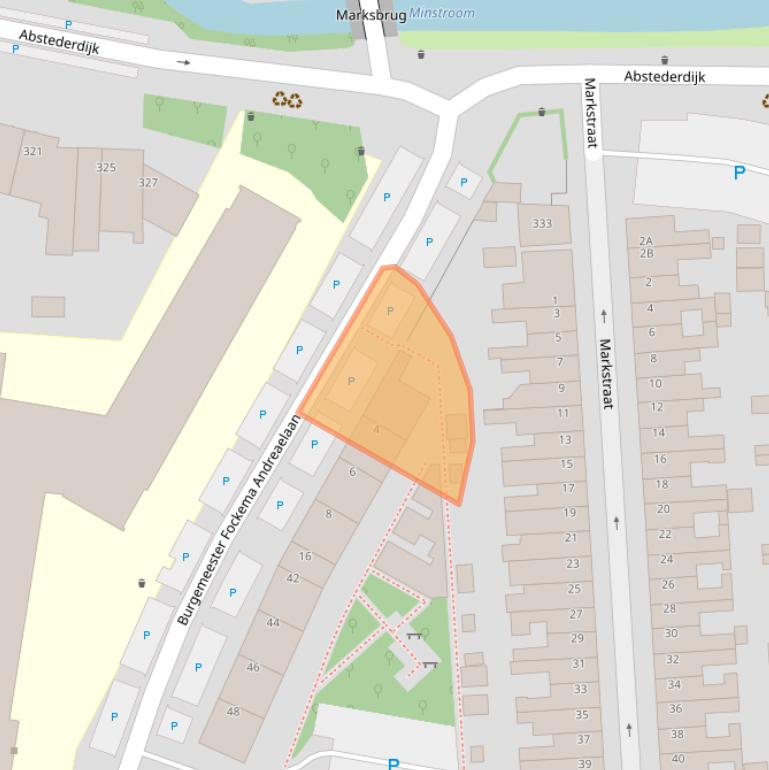 Kaart van postcodegebied 3582KB.