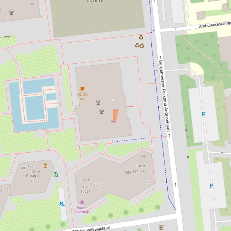 Kaart van postcodegebied 3582LD.