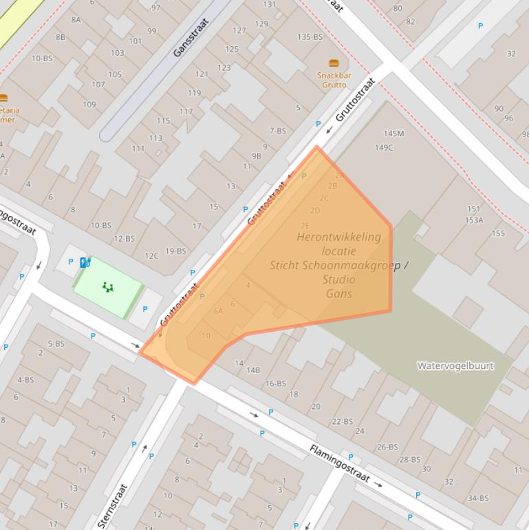 Kaart van postcodegebied 3582TH.