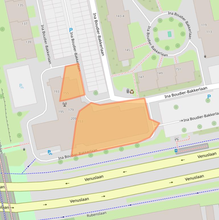 Kaart van postcodegebied 3582ZA.