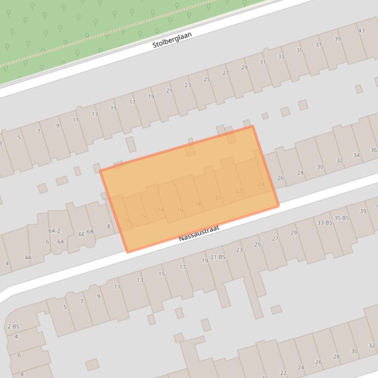 Kaart van postcodegebied 3583XG.