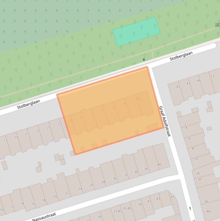 Kaart van postcodegebied 3583XL.