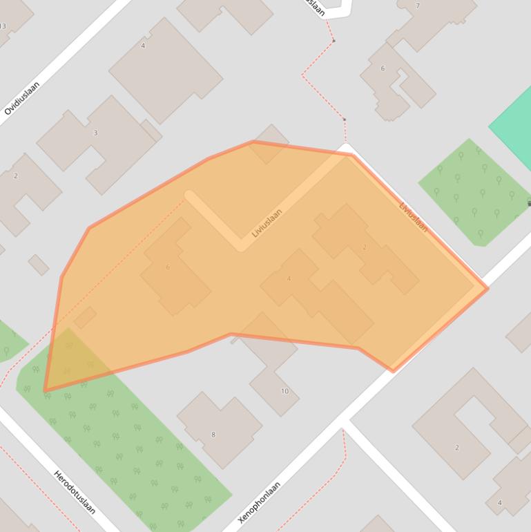Kaart van postcodegebied 3584AE.
