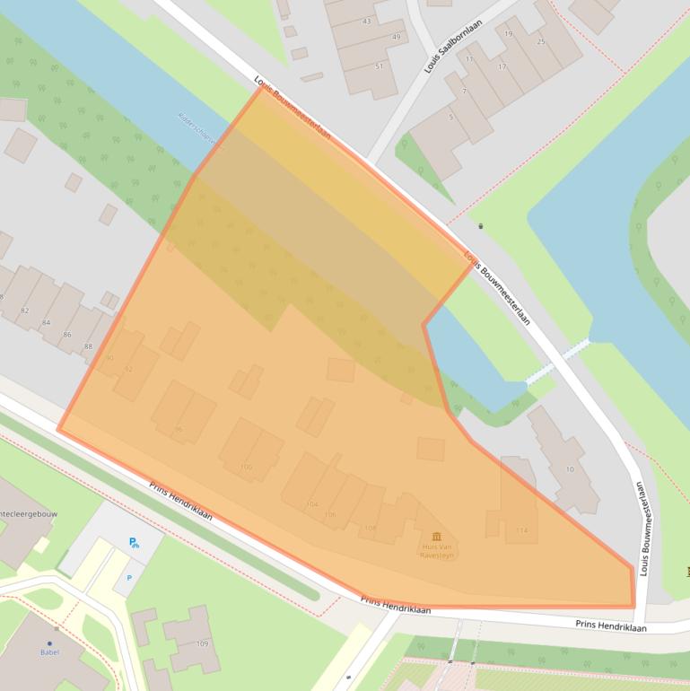 Kaart van postcodegebied 3584ES.