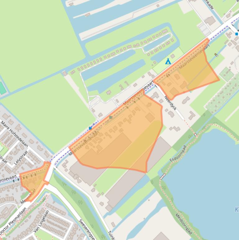 Kaart van postcodegebied 3601CG.