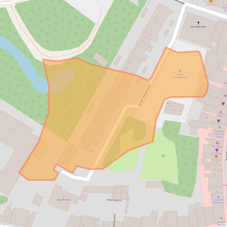 Kaart van postcodegebied 3601GV.