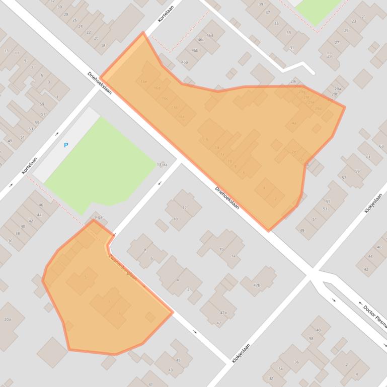 Kaart van postcodegebied 3601HP.