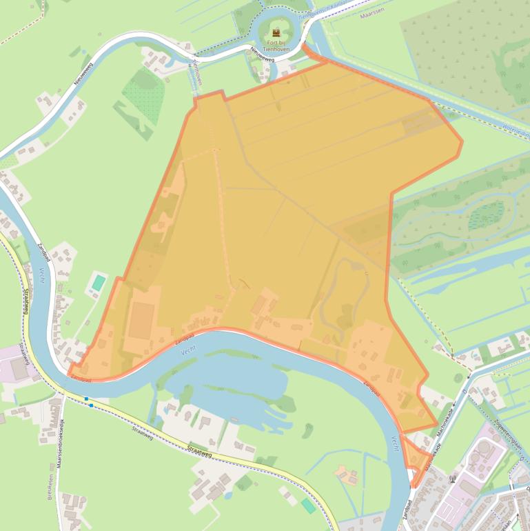 Kaart van postcodegebied 3601NA.