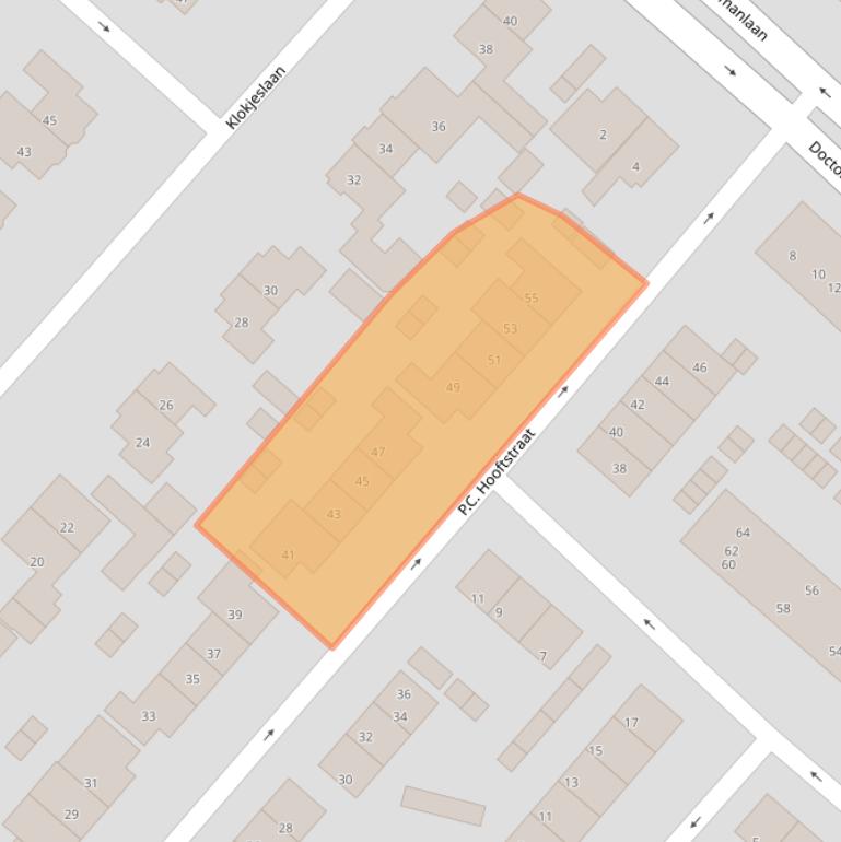 Kaart van postcodegebied 3601SR.