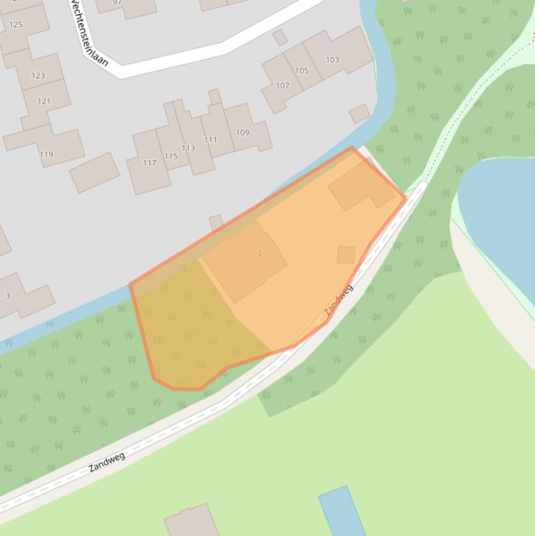 Kaart van postcodegebied 3602AD.