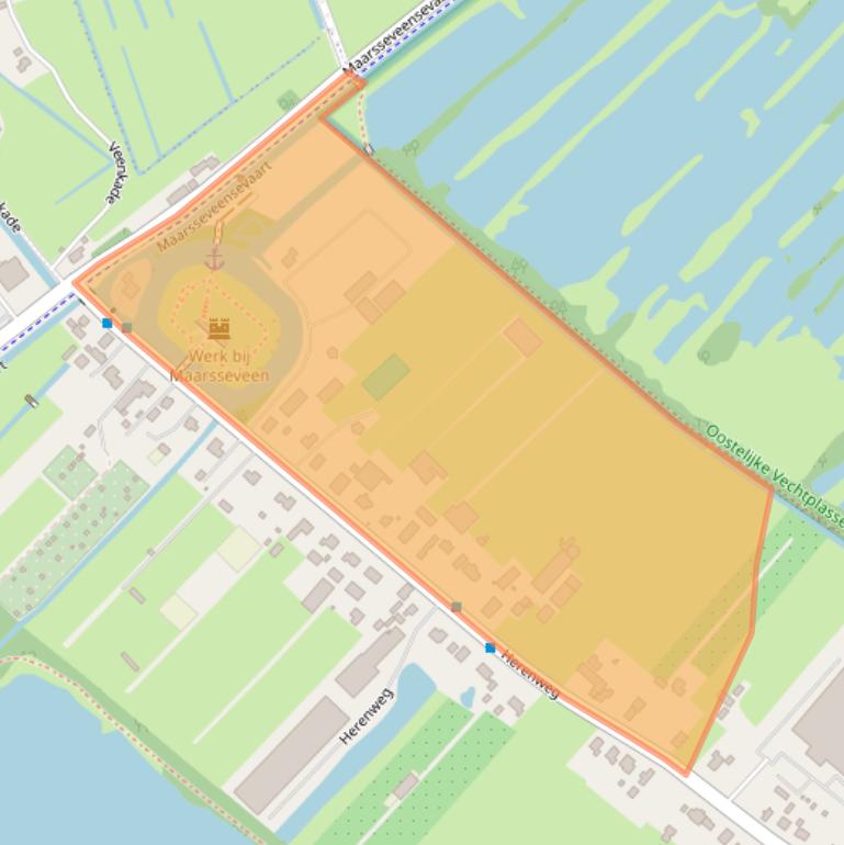 Kaart van postcodegebied 3602AM.