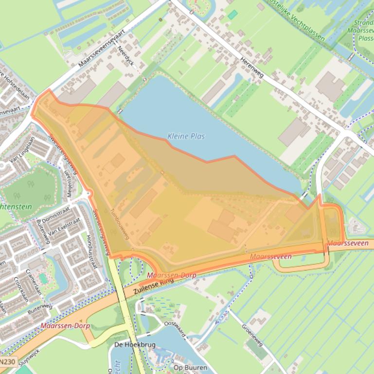 Kaart van postcodegebied 3602AT.