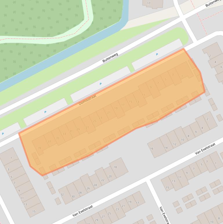 Kaart van postcodegebied 3602PD.