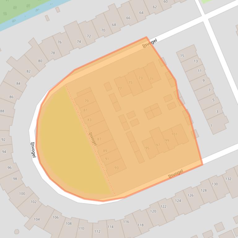Kaart van postcodegebied 3602XM.