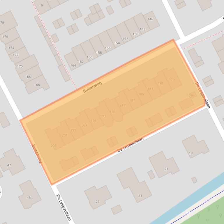 Kaart van postcodegebied 3602ZD.