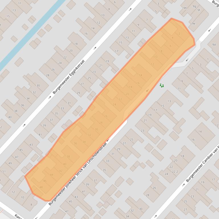Kaart van postcodegebied 3604AM.