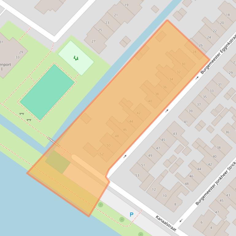 Kaart van postcodegebied 3604AS.