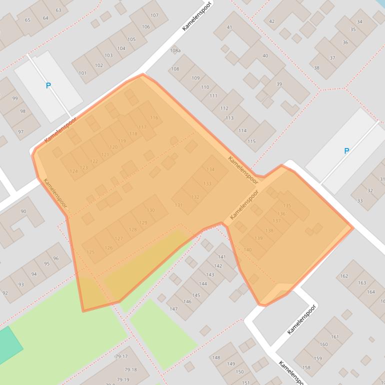 Kaart van postcodegebied 3605EG.