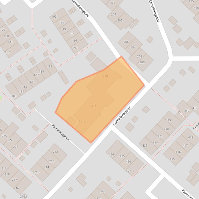 Kaart van postcodegebied 3605EM.