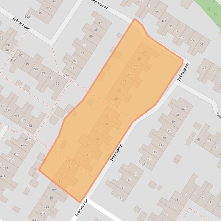 Kaart van postcodegebied 3605GB.