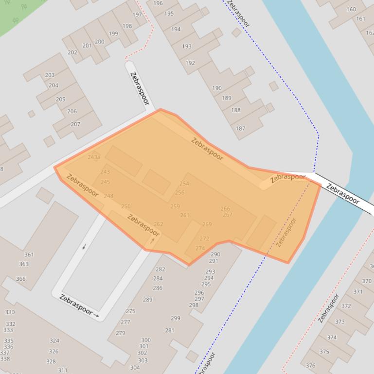 Kaart van postcodegebied 3605GP.