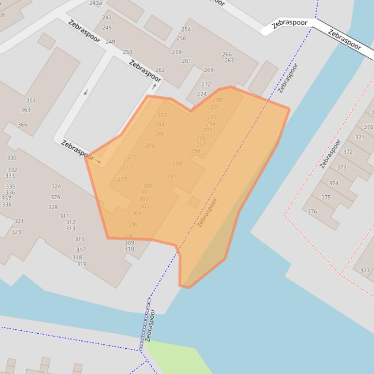 Kaart van postcodegebied 3605GR.