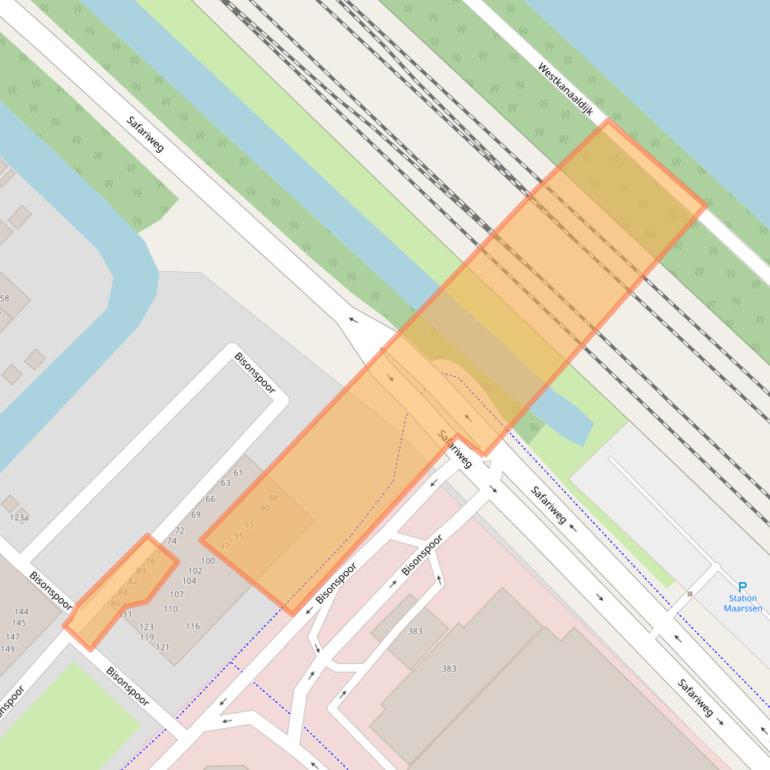 Kaart van postcodegebied 3605JD.