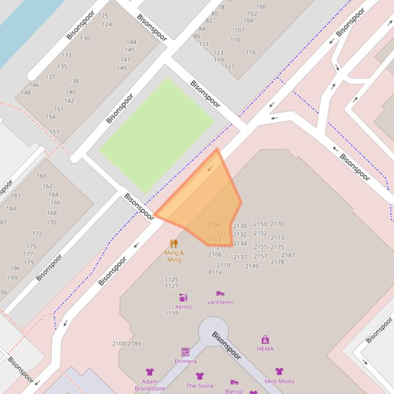 Kaart van postcodegebied 3605KA.