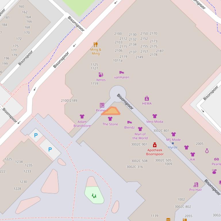 Kaart van postcodegebied 3605KE.