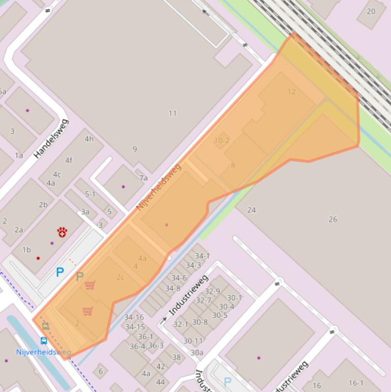 Kaart van postcodegebied 3606AJ.