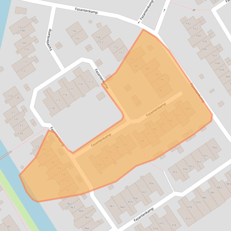 Kaart van postcodegebied 3607CG.