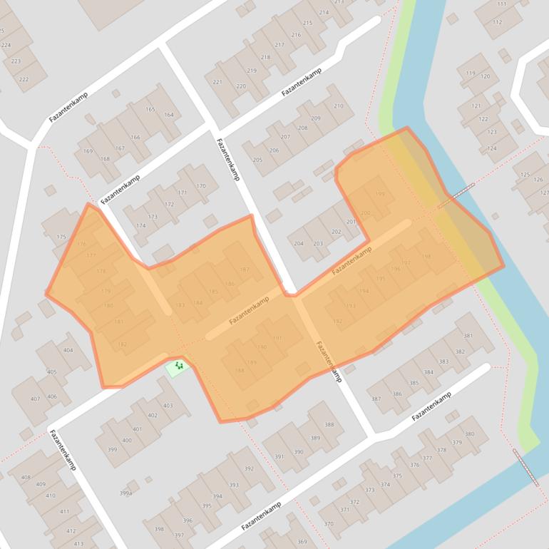 Kaart van postcodegebied 3607CJ.